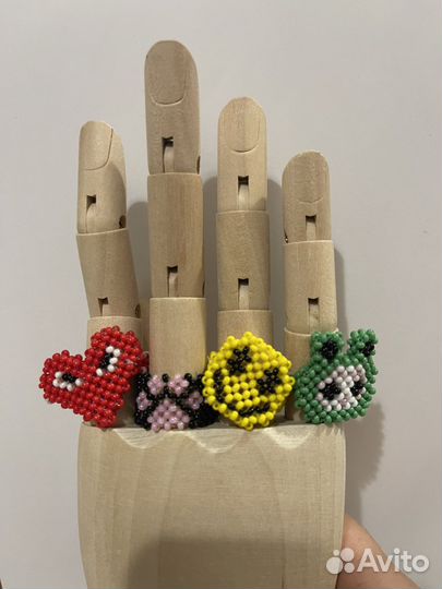 Кольцо из бисера на заказ