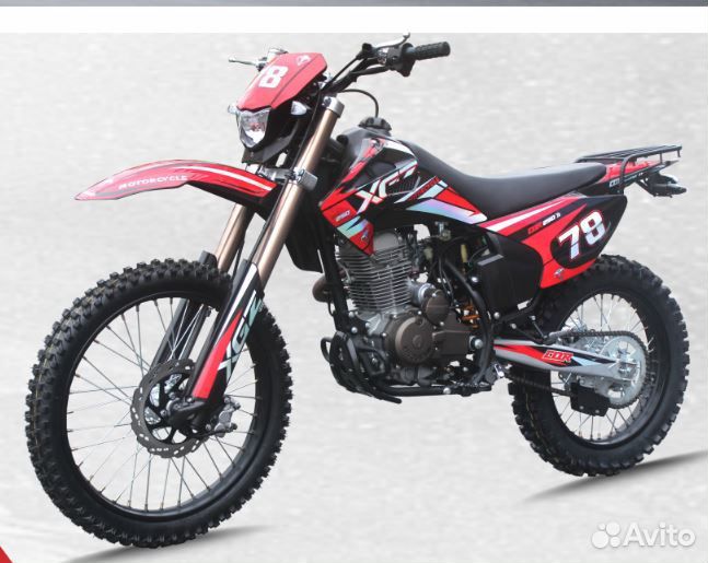 Мотоцикл Кросс/Эндуро XGZ CQR-CB250