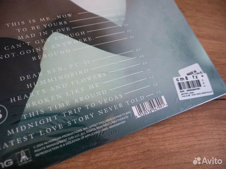 Винил Jennifer Lopez— «This is me.Now» (1 LP)
