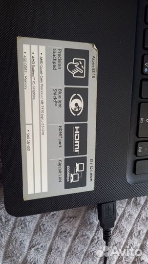 Acer aspire es1-523-89VM