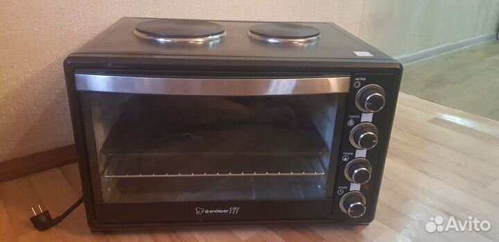Электрическая мини печь духовка с конвекцией