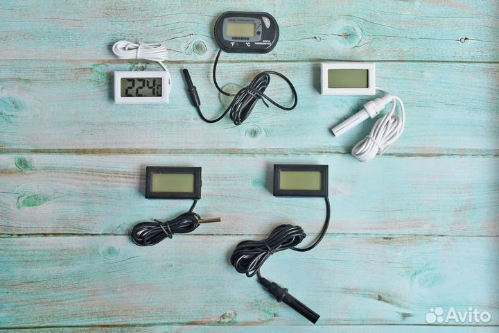 Цифровой термометр гигрометр с датчиком (новые)