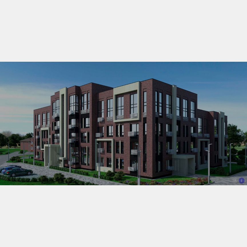 2-к. квартира, 35,6 м², 2/4 эт.