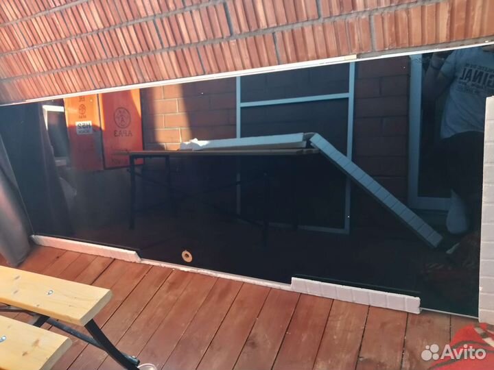 Дверь в сан узел стеклянная