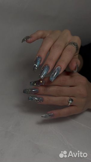 Наращивание ногтей, маникюр, гель лак