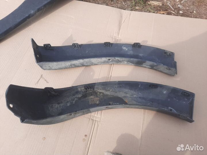 Накладка бампера renault sandero stepway 2