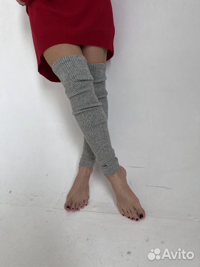 Гетры из шерсти яка “серые”