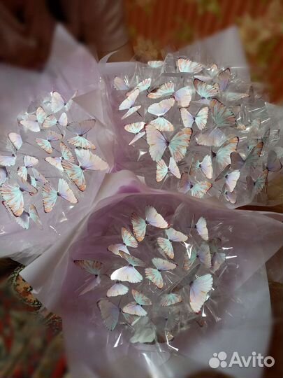Букет из бабочек