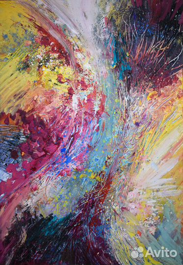 Интерьерные картины на бумаге (поштучно). Живопись