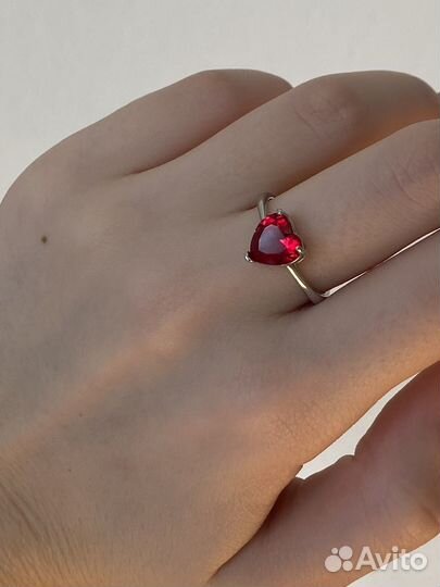 Комплект серьги кольцо и подвеска