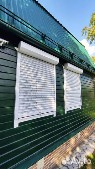 Рольставни автоматические и механические Омск