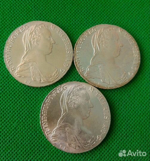 Серебряные монеты Австрии