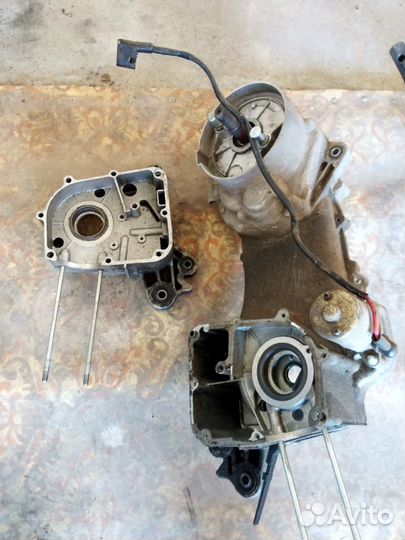 Двигатель для скутера 139QB R10 левая и правая