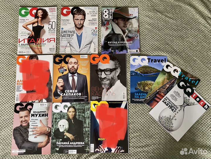 Журналы GQ