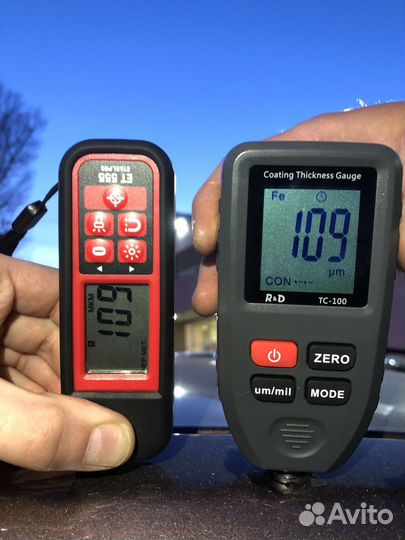 Толщиномер лкп R&D в ассортименте