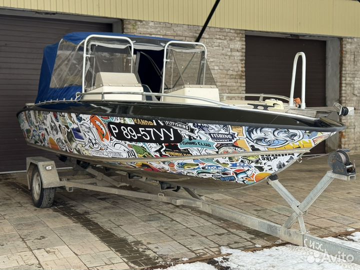 Катер Silver Hawk 520 с мотором Honda BF90