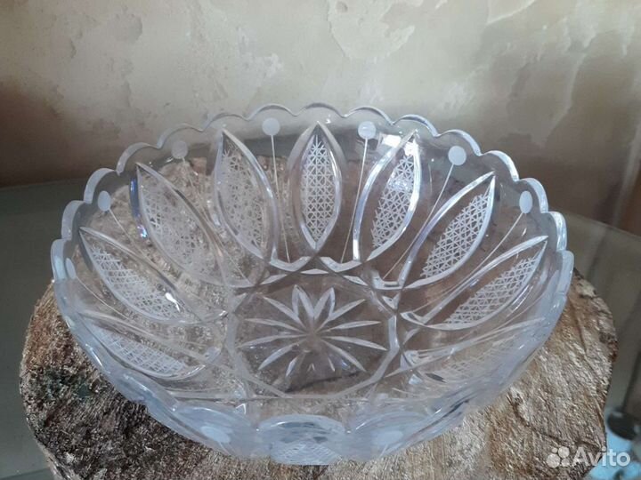 Ваза хрустальная СССР