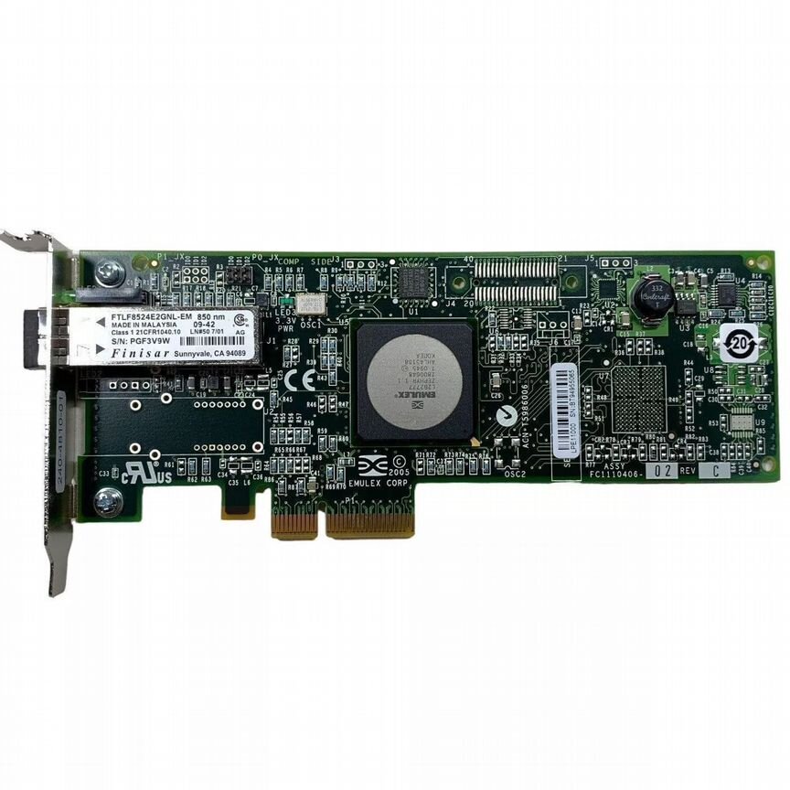 [LPE11000] Сетевой Адаптер Emulex Pci-E4x Lpe11000