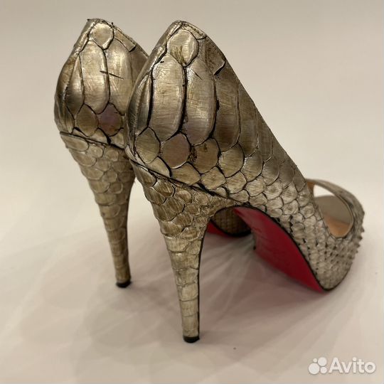 Туфли christian louboutin 39,5 босоножки оригинал