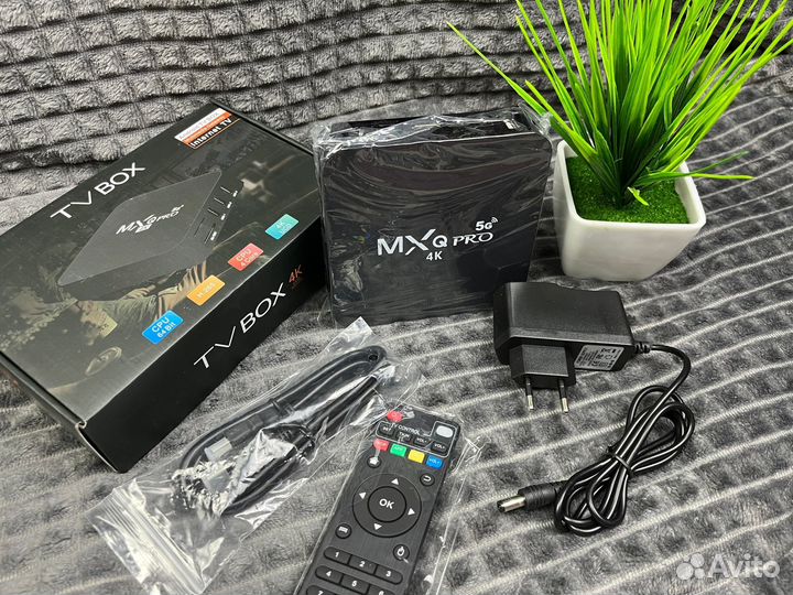 Смарт приставка MXQ Pro 4K 8GB *128GB