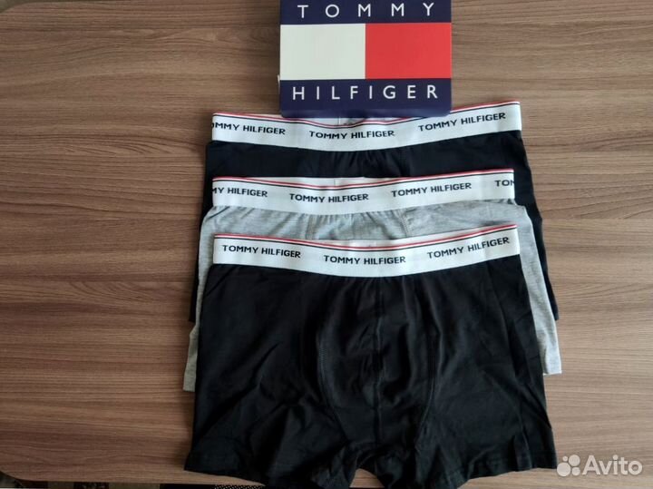 Tommy Hilfiger набор мужских трусов 3в1