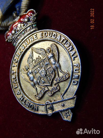 Масонская медаль, Англия, Steward, 1895 год