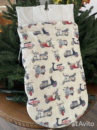 Конверт на выписку для мальчика зимний