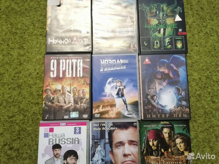 Лицензионные диски с фильмами