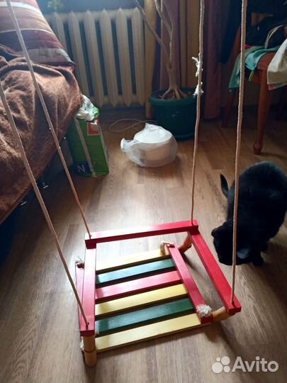 Качели детские подвесные СССР