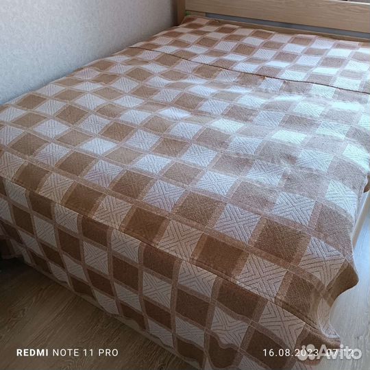 4 Одеяла покрывало (зел. дет. #2бол.байка.шерсть)