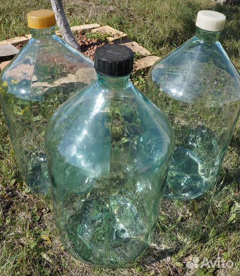 Бутыль стеклянная 20 литров