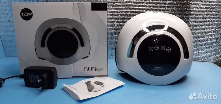 Pro лампа для полимеризации гель лака 120 Вт