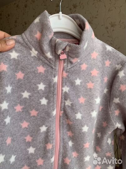 Флисовая толстовка для девочки