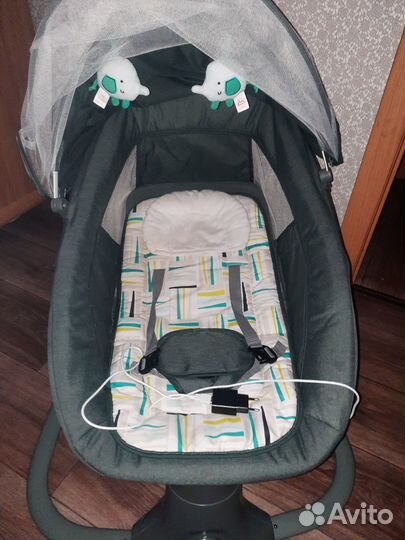 Детские качели шезлонг