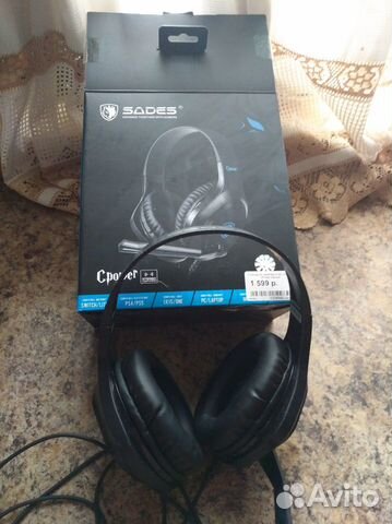 Игровые наушники с микрофоном