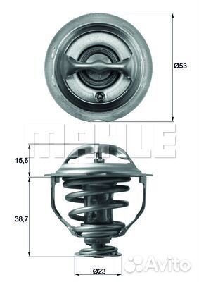 Knechtmahle TX11795D Термостат VAG A4A5Q3Q5jettapa