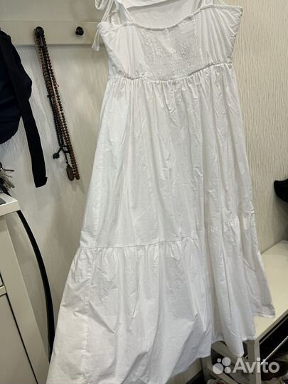 Платье летнее белое