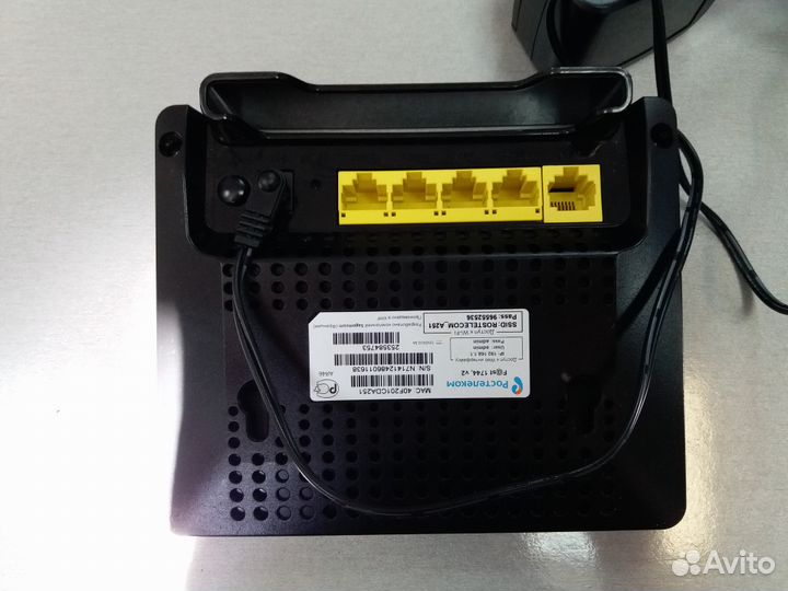 Wi-Fi роутер SagemCom FST 1744 V2 Wi-fi 802,11