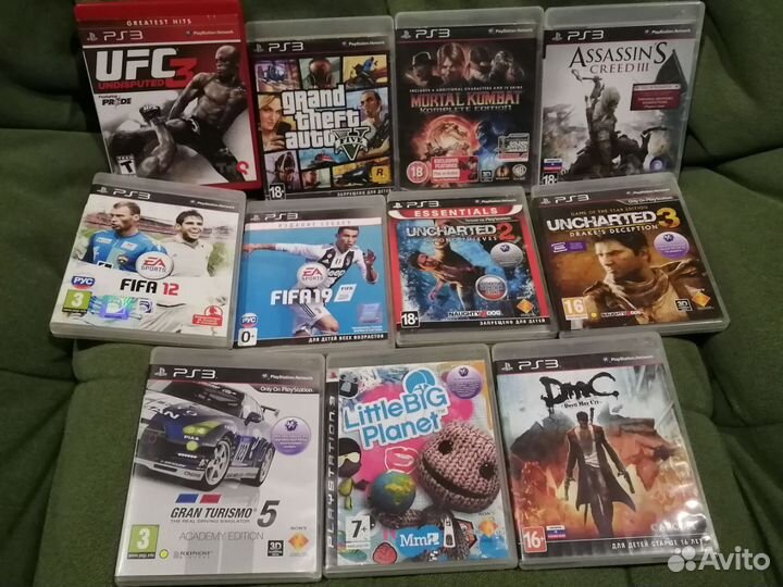 Диски для PS3