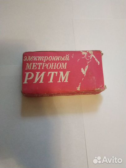 Электронный метроном ритм СССР