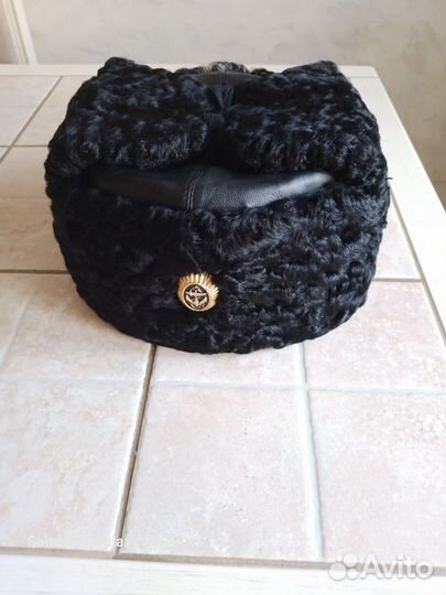 Мужская шапка ушанка вмф