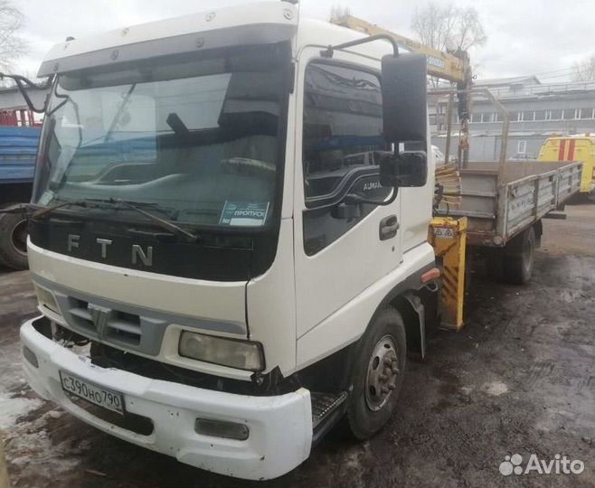 Аренда и услуги манипулятора, стрела 3 т, 10 м, борт 6 т, 5.4 м