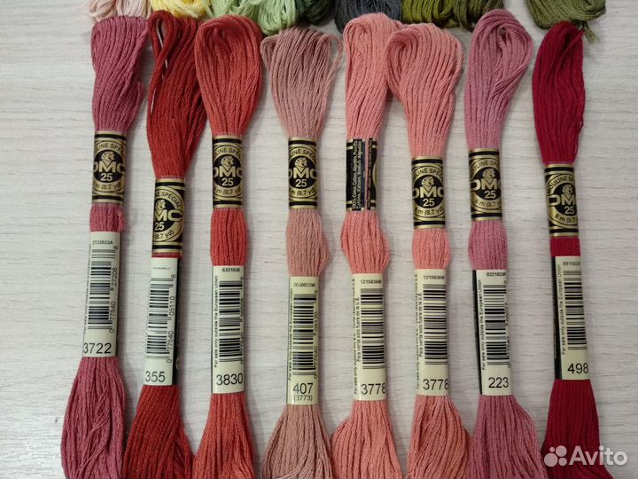 Нитки DMC новые