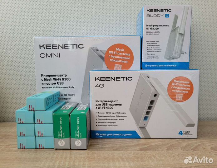 Роутеры Keenetic 4G, Keenetic Omni