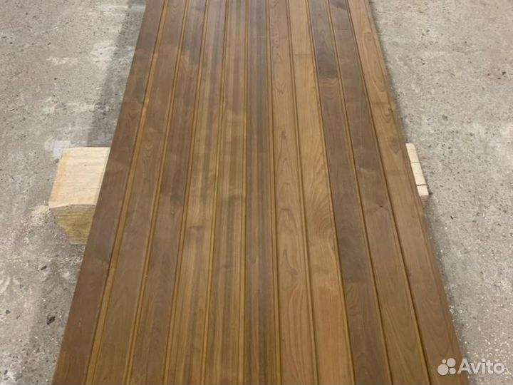 Вагонка Термо береза для бани, сауны. Софтлайн