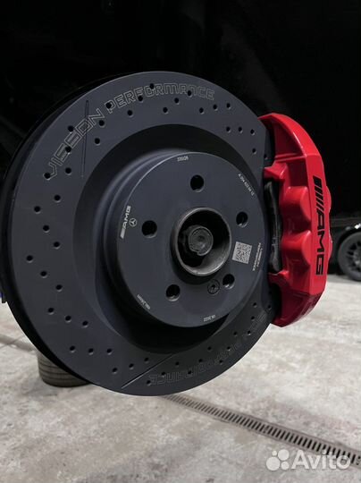 Задние тормозные диски S63 W222