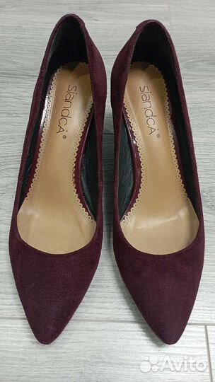 Туфли замшевые 37 размер