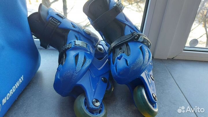 Роликовые коньки детские раздвижные