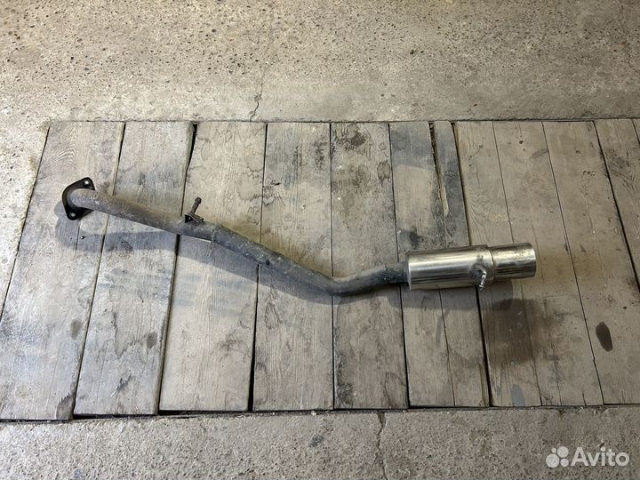 Глушитель прямоточный