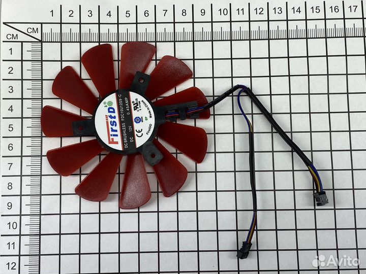 Кулер XFX RX 480 550 560D, RX 570, RX 580, RX Vega